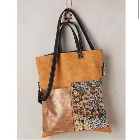 Anthropologie Handbags - Anthropologie Fold Over Tote